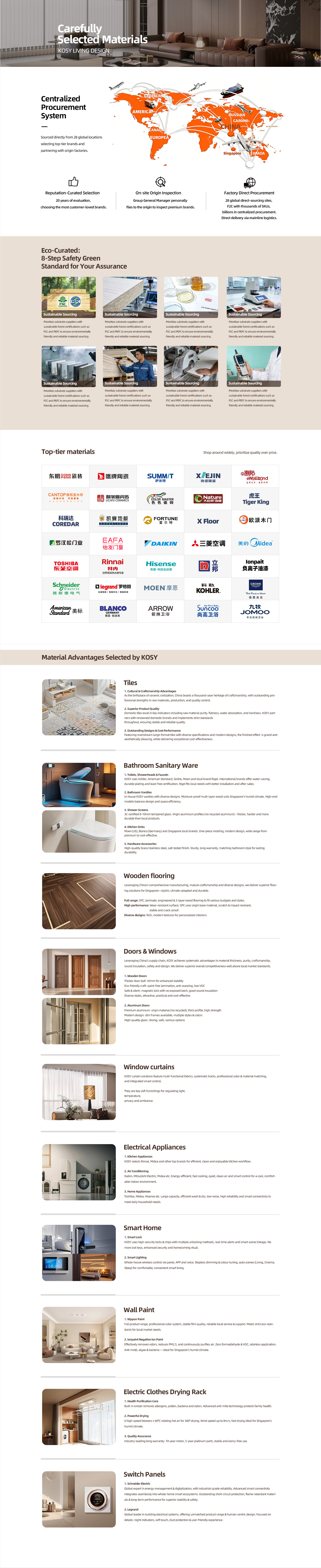 KOSY Materials
